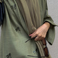 Palm Abaya in Green